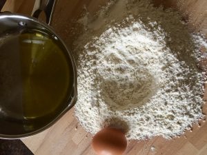 Składniki na ciasto do pierogów