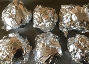 Buraczki w foli aluminiowej