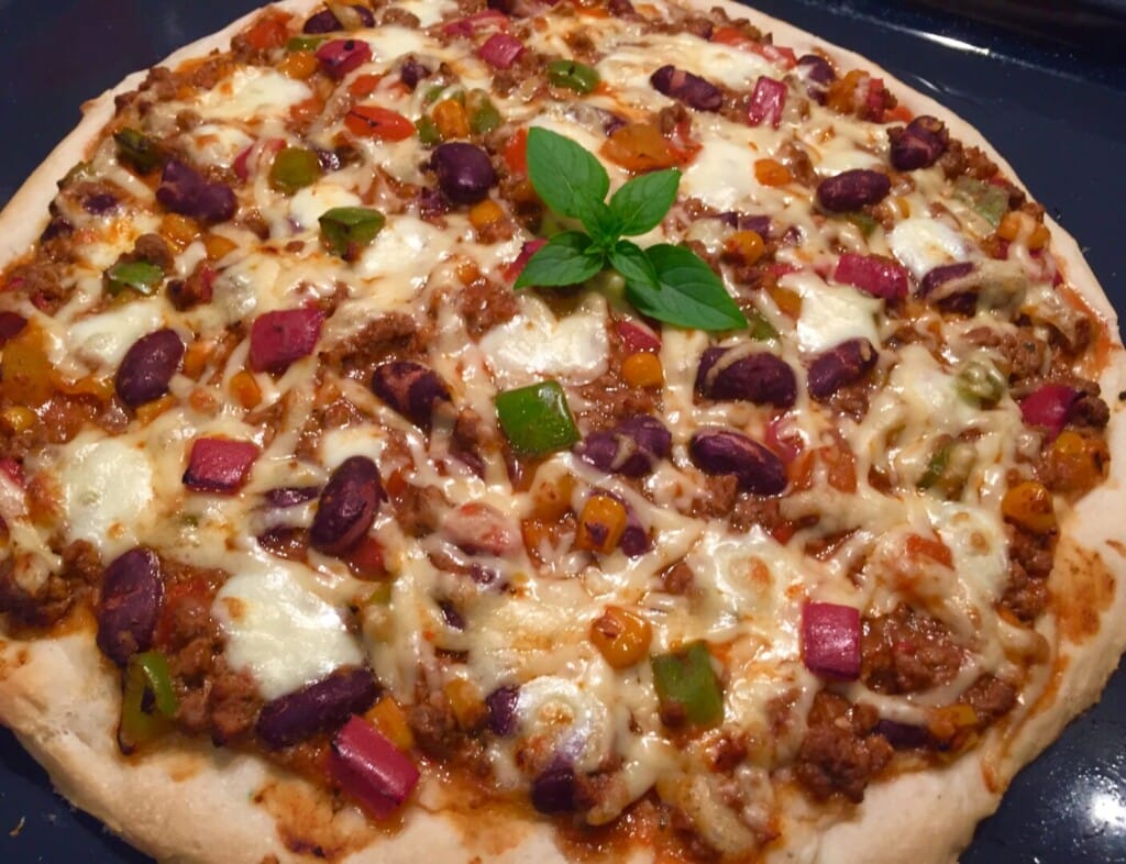 lekko pikantna pizza z meksykańską nutą