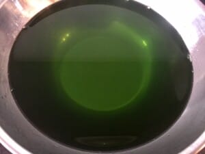 Galaretka rozpuszczona w wodzie