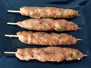 Shish kebab z grilla
