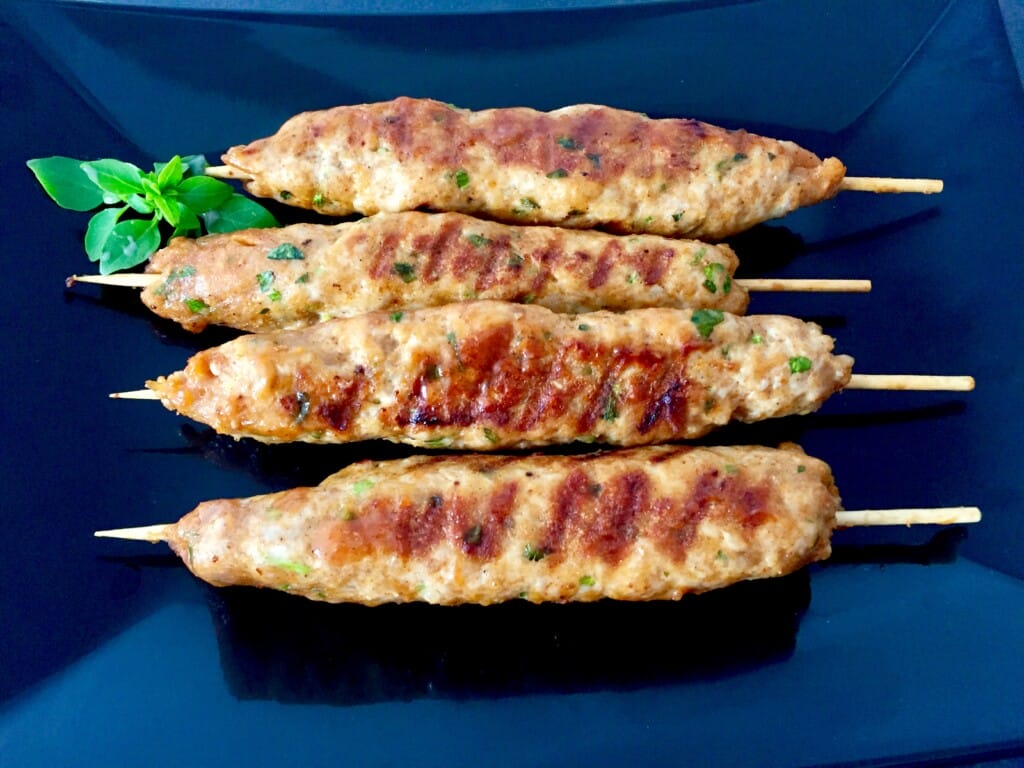 Mielone mięso grilowane, szaszłyki