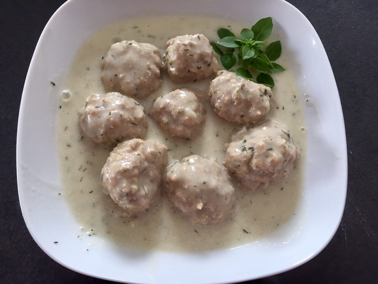 Klopsiki w sosie śmietanowo-koperkowym :) - FullSizeRender4 9
