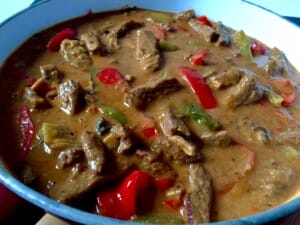 Boeuf Strogonow