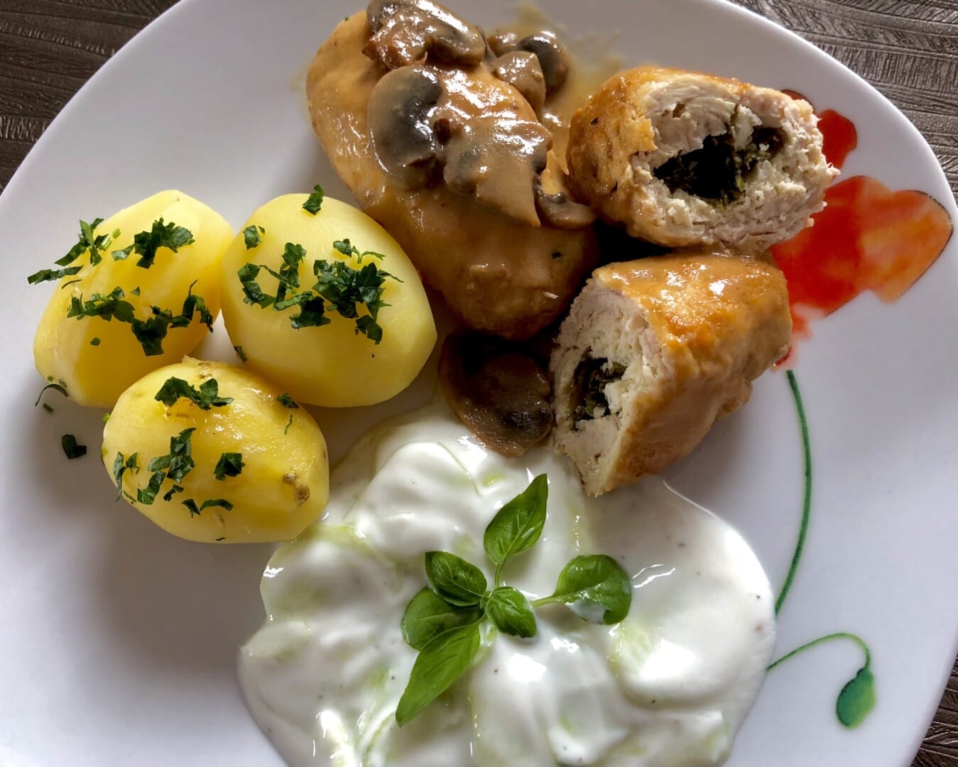 roladki ze szpinakiem i serem feta