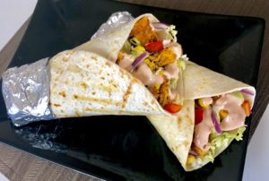tortilla z gyrosem