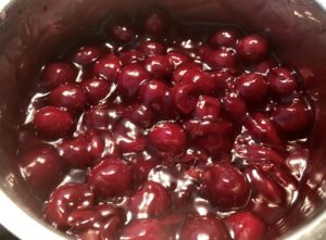 Frużelina wiśniowa do ciasta japońskiego