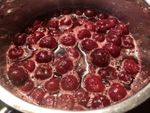 Frużelina wiśniowa do sernika japońskiego