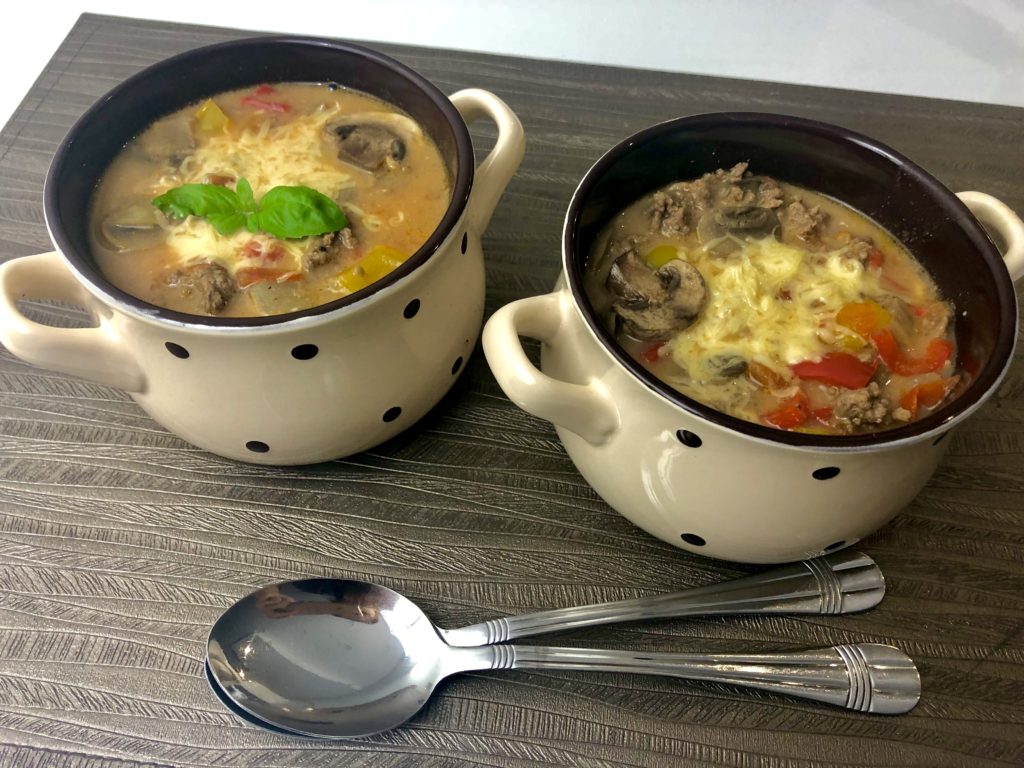 zupa a'la pizza