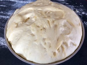 wyrastanie ciasta na pączki ziemniaczane