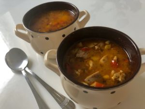 zupa z kurczakiem zupa gyros