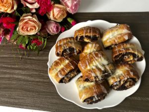 szybkie drożdżówki z makiem