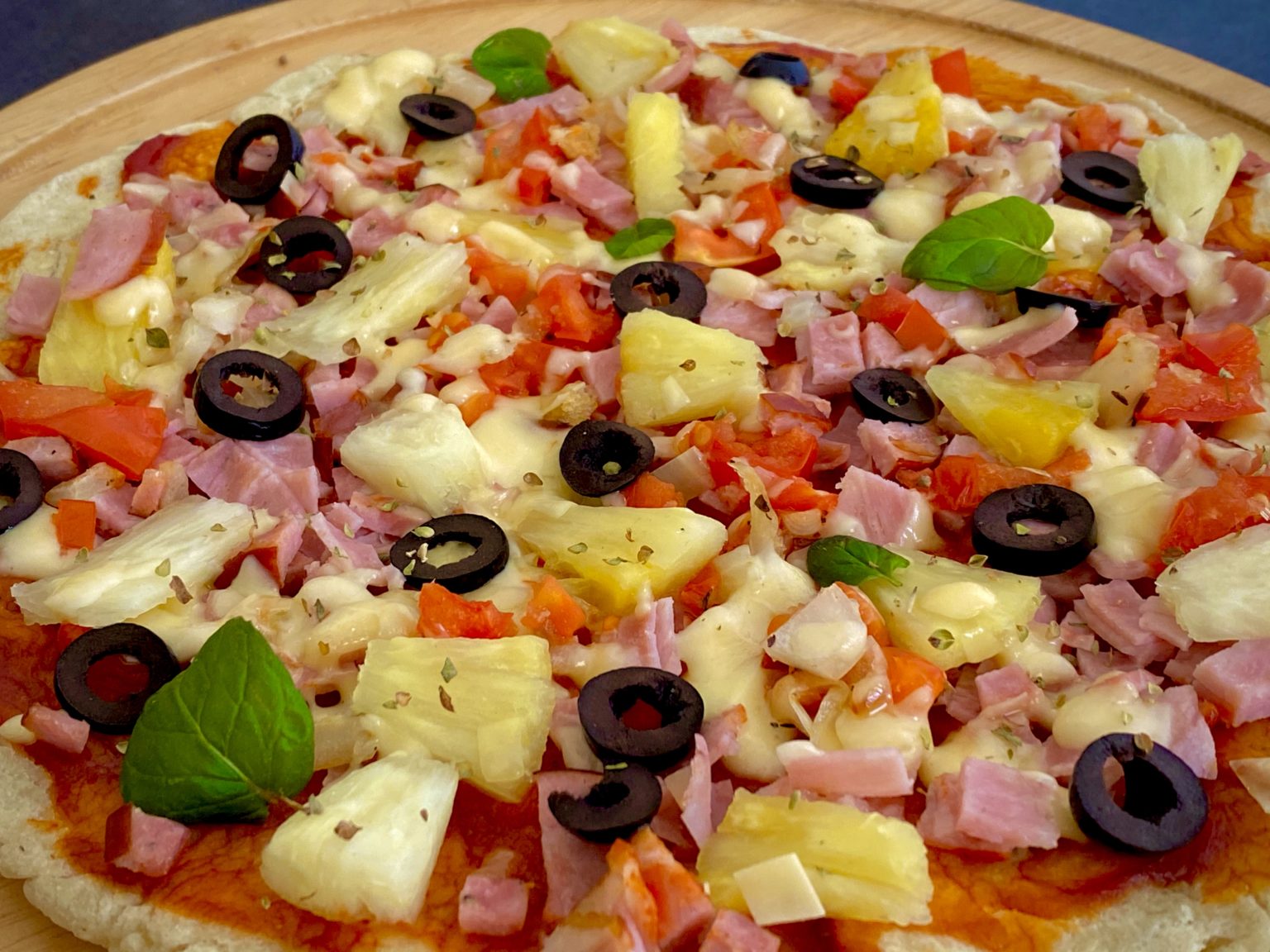 szybka domowa pizza bez drożdży