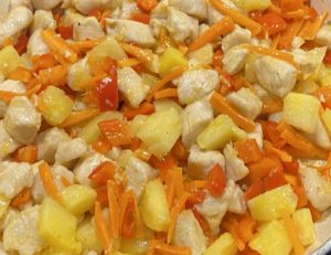 Kurczak z ryżem w sosie słodko-kwaśnym - D7882222 19E2 4854 95A1 75E619FA5ADE