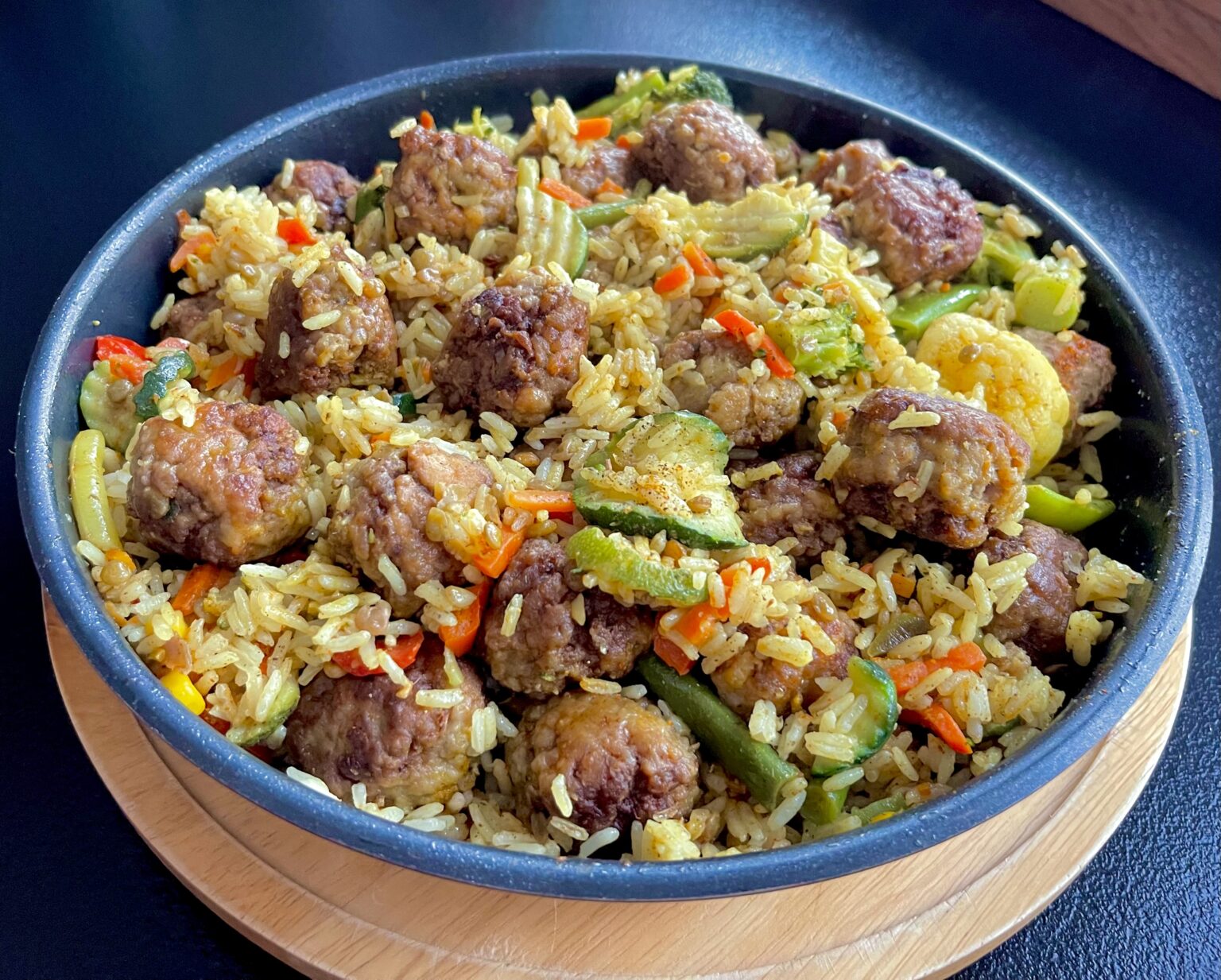Kremowe risotto z klopsikami - prosty i szybki przepis! - 050A5461 1983 4228 B628 67616641D390