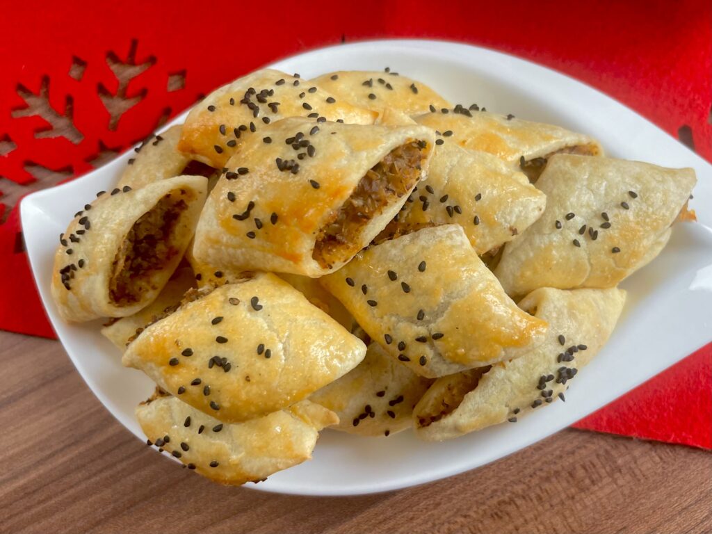 Paszteciki w cieście piwnym