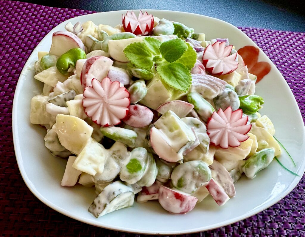 Sałatka grillowa