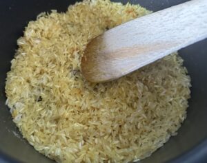 Kremowe risotto z kurczakiem i warzywami - IMG 7255