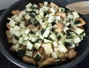 Kremowe risotto z kurczakiem i warzywami - IMG 7260