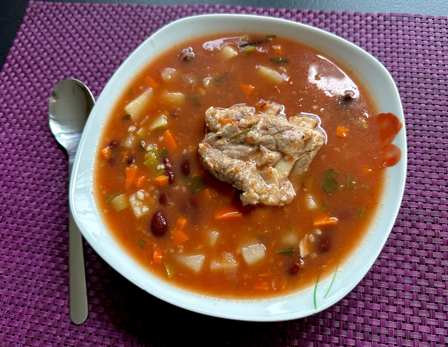 Zupa wiejska na żeberkach - IMG 0336