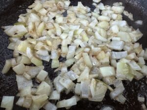 Kremowe risotto z klopsikami i cukinią - IMG 3112