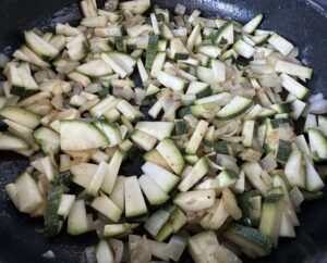 Kremowe risotto z klopsikami i cukinią - IMG 3114