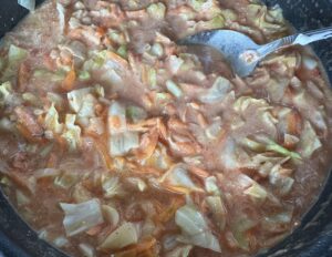Wiosenna zapiekanka z klopsikami i ryżem - IMG 5069