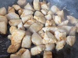 Makaron z kurczakiem w kremowym sosie brokułowym - IMG 6833