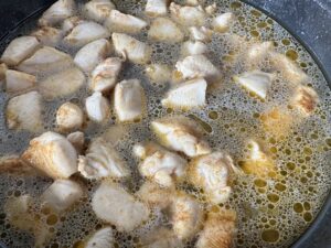 Makaron z kurczakiem w kremowym sosie brokułowym - IMG 6834