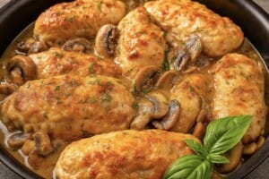 Faszerowane zrazy drobiowe