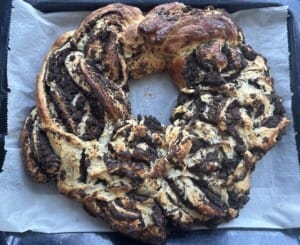 Makowy wieniec świąteczny - IMG 2821